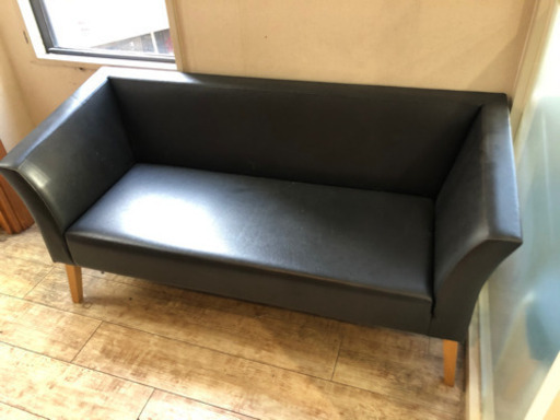 ソファー（渋谷美容室　お客様待合にて使用品）