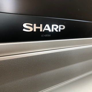 美品 SHARP AQUOS 42型テレビ　土台無しの画像