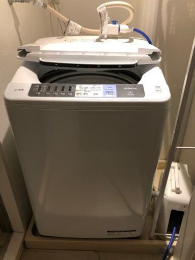 【4月24日最終日】洗濯機　日立白い約束　8kg 2017年　