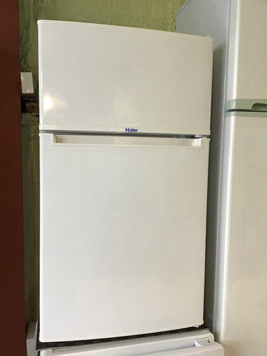 【送料無料・設置無料サービス有り】冷蔵庫 Haier JR-N85A 中古