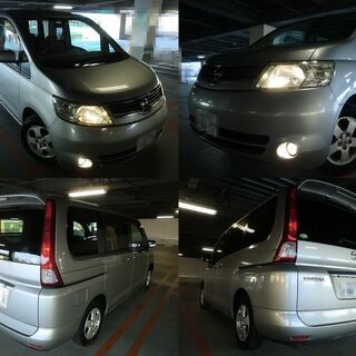 ☆実走4.8万km車検付セレナ20G！装備満載！左右＆バックオートドア/Wサンルーフ/ナビTV/キーフリー☆東京/大田区【下取OK】の画像