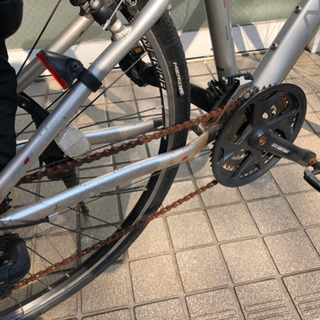 メリダ クロスバイク カゴ・鍵付き