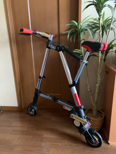 超コンパクトで軽量折り畳み自転車『A-RideX』⭐︎超美品⭐︎