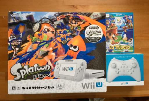 【値下げしました】WiiU、コントローラーとソフト付き