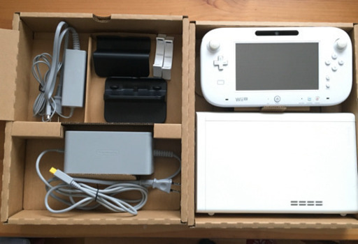 【値下げしました】WiiU、コントローラーとソフト付き