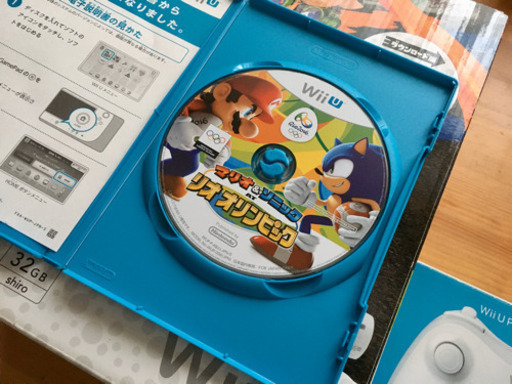【値下げしました】WiiU、コントローラーとソフト付き