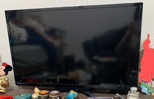 【交渉あり】ORION社32型TV（日本製）とテレビ台セット