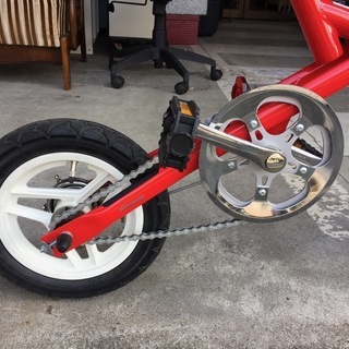 BRIDGESTONE(ブリヂストン) TRANSIT COMPACT（トランジット コンパクト) レッド　折りたたみ自転車の画像