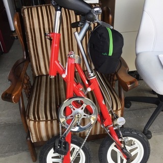 BRIDGESTONE(ブリヂストン) TRANSIT COMPACT（トランジット コンパクト) レッド　折りたたみ自転車の画像