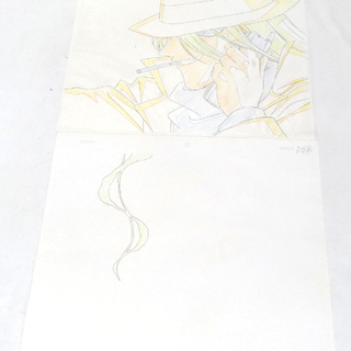 名探偵コナン 下絵付き セル画 /黒の組織 ジン 劇場版 天国への