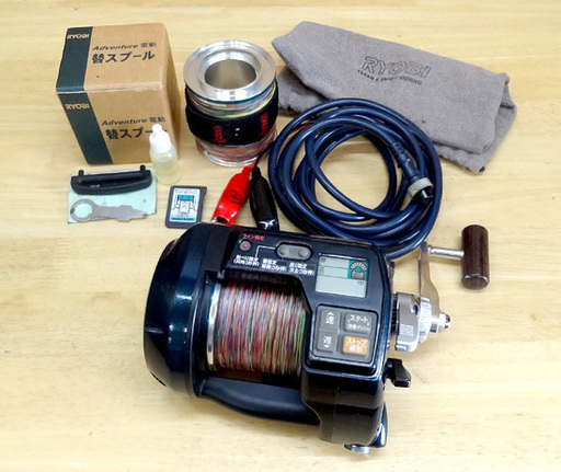 使用感少なめ！ リョービ 電動リール アドベンチャー VS900L 替スプールセット RYOBI 札幌市 豊平区 平岸