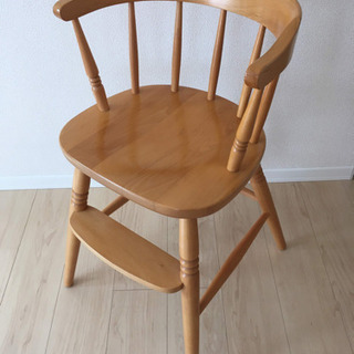 ヴィンテージ子供椅子　飛騨家具　柏木工　ウィンザーベビーチェア