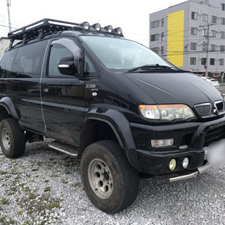 現状車　応談可　改造多6インチアップ　デリカスペースギア   抹消渡し　の画像