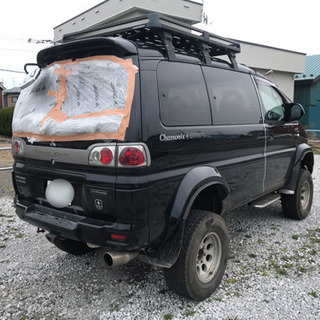 現状車　応談可　改造多6インチアップ　デリカスペースギア   抹消渡し　の画像