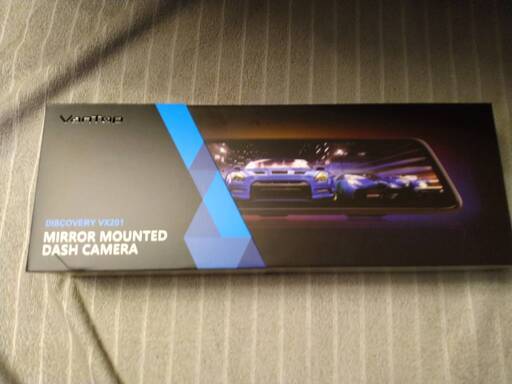 【値下げ！】SONY製センサー内蔵ミラー型ドライブレコーダー、リアカメラ付属