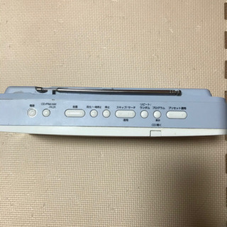 TOSHIBA CDラジオの画像