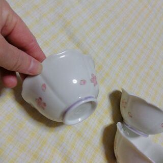 湯飲み★桜　まとめての画像