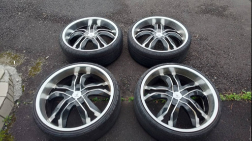 verde 22インチ 深リム 4本セット　ホイール