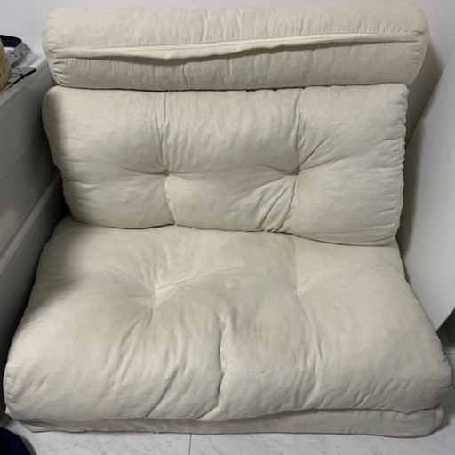 ★一人暮らしにぴったり家具4点セットです！★ニトリ システムデスク+ワークチェア+二人掛けソファ+衣装ケース