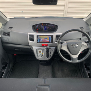 検2年付！ H23年 ムーヴカスタム Xリミテッド ナビ Bカメラ パールホワイト【ローン可】の画像