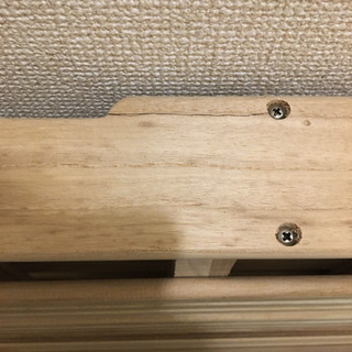 交渉中　すのこベット　シングル　布団干しの画像