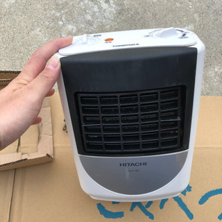 電気温風機　HITACHIの画像