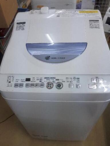 便利な乾燥機能付洗濯機！！人気のSHARP！5.5kg名古屋市周辺配達無料！