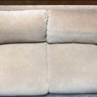 無印　コーデュロイ　ソファ　2シーター