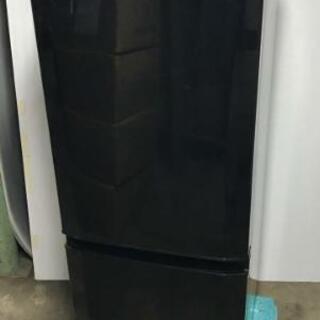 三菱 MITSUBISHI ノンフロン冷凍冷蔵庫 MR-P15T-B 2012年製