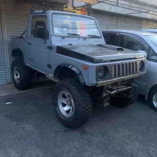 ジムニー  JA11 リフトアップ　赤ヘッド