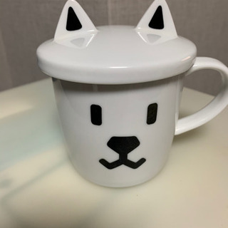 SoftBank 蓋付湯呑みの画像