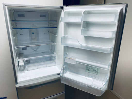 パナソニック 3ドア冷蔵庫 321L NR-C329ML 左開き 2011年製 シルバー 再投稿！値下げ?? 321L 2011年製　パナソニックノンフロン冷蔵庫 格安！