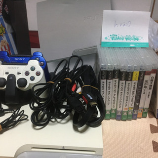 ps3本体とソフト多数