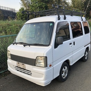 人気のスバル製サンバー！事故無！キーレス付！車検2年コミコミ！軽...