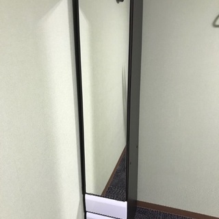ミラー付き収納