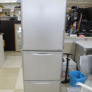 SHARP 冷蔵庫 350L どっちもドア 2022年製　送料込み H 24022 大容量3D冷蔵庫 両開きドア どっちもドア SHARP 350L ◇大阪市