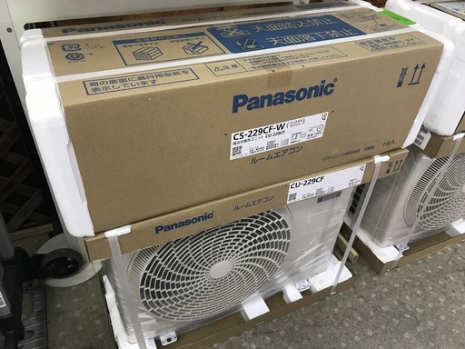Panasonic Eolia/パナソニック エオリア 6畳用 ルームエアコン 2019年モデルＦシリーズ  CS-229CF-W インバーター冷暖房除湿タイプ
