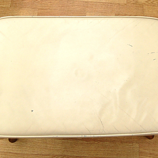 マルニ スツール マキシマム アンドリュー 幅62×奥行40×高さ38㎝ 猫脚 アイボリー maruni 椅子 いす イス☆ PayPay(ペイペイ)決済可能 ☆ 札幌市 清田区 平岡の画像