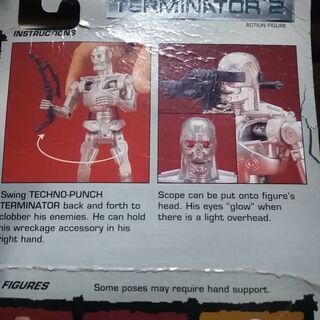 ターミネーター　フィギュア　未使用　1991年　希少価値の画像