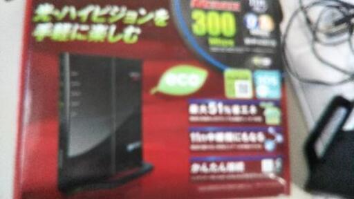 BUFFARO 300Mbps無線LAN親機eco
