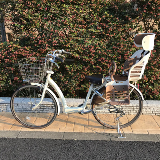 ブリジストン 子供乗せ 自転車 変速付き LEDライト ママチャリ