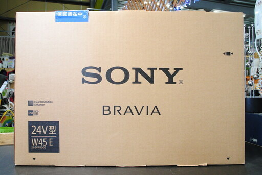 (店舗同時販売中) 未開封品！SONY 24型液晶テレビ KJ-24W450E 。