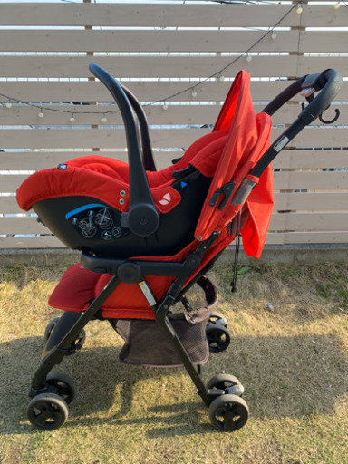 ベビーカー、トラベルシステム 3点セット美品