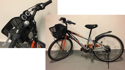 小学生高学年用　24インチ自転車