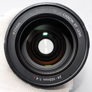 Canon EF 24-105mm F4 L IS USM　キヤノン　キャノン　レンズ　【元箱、フード、キャップ、ポーチ付き】の画像