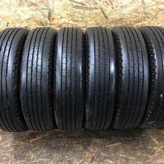 BS V-STEEL RIB R202 205/85R16 117/115L LT 16インチ トラックタイヤ 6本 2016年製 (TG284) っクレジットカード QR決済可能