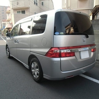 格安良車　H２０年　ステップワゴン　G　純ナビ・TV　ETC　左PWスライド　検３年３月の画像