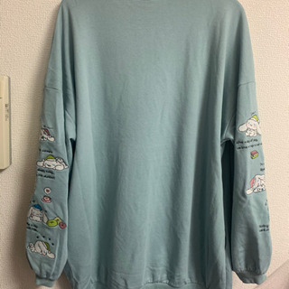 💙水色💙シナモン Cinnamoroll プルオーバー スウェット トレーナーの画像