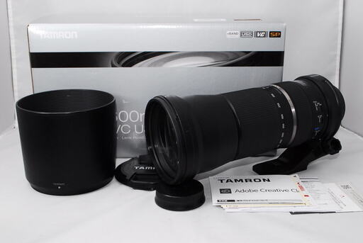 タムロン　TAMRON SP AF 150-600mm F5-6．3 Di VC USD nikon【フード・三脚座元箱付き】