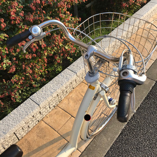 ブリジストン 子供乗せ 自転車 変速付き LEDライト ママチャリ